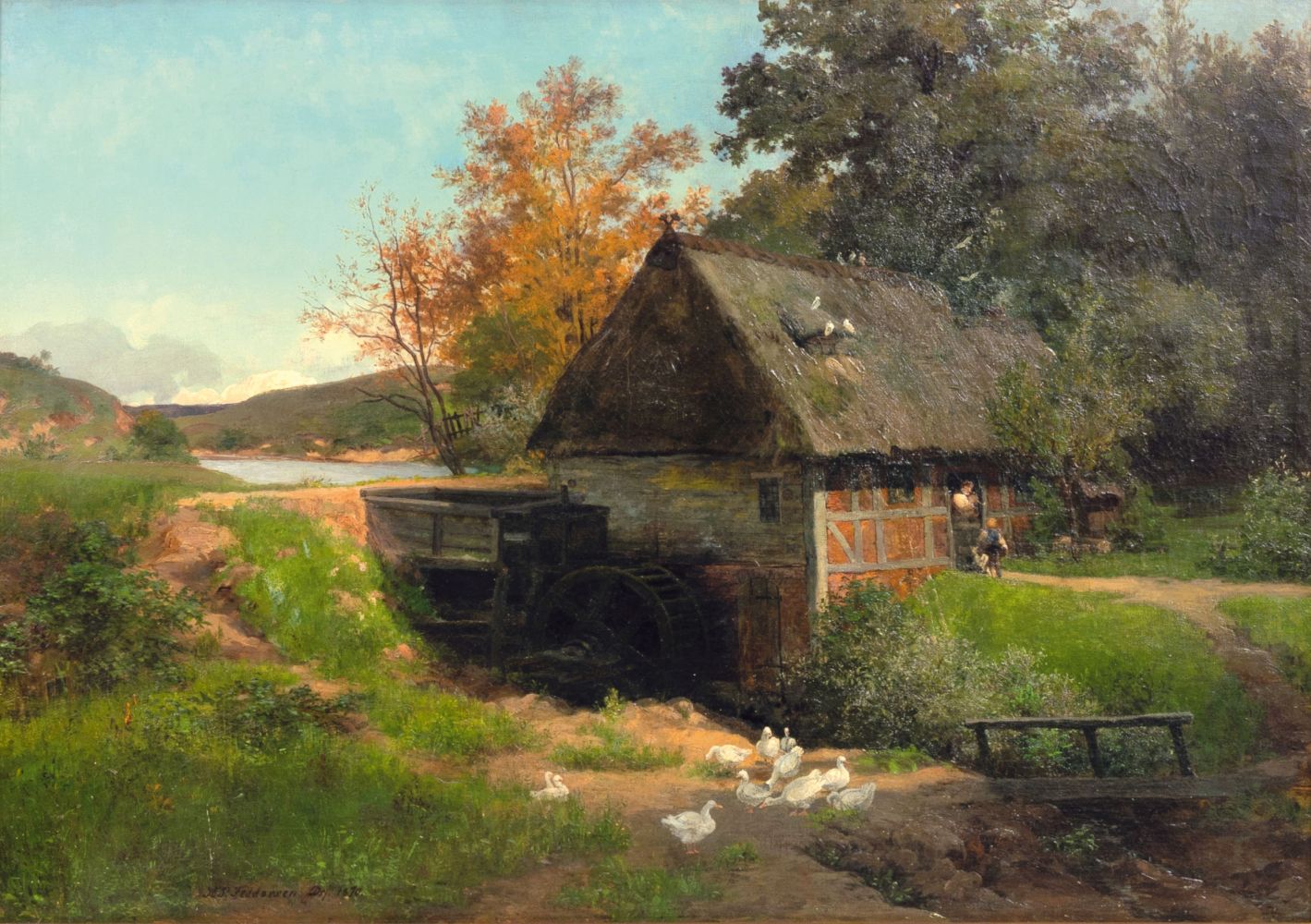 Hans Peter Feddersen - Mühle im Walde Mühle im Walde