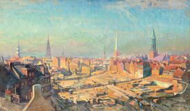 Panoramic View of Hamburg - image 1