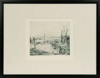 6 Prints: Northern German Harbours and Ports - image 12