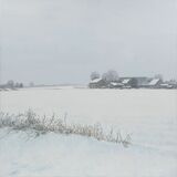 Farm Yard in Winter - image 1