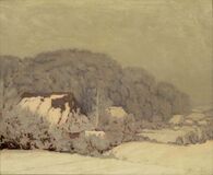 Cottages in Snow - image 1