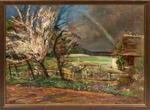 Landscape with Rainbow - image 2