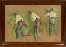 Farmer with scythe - image 2