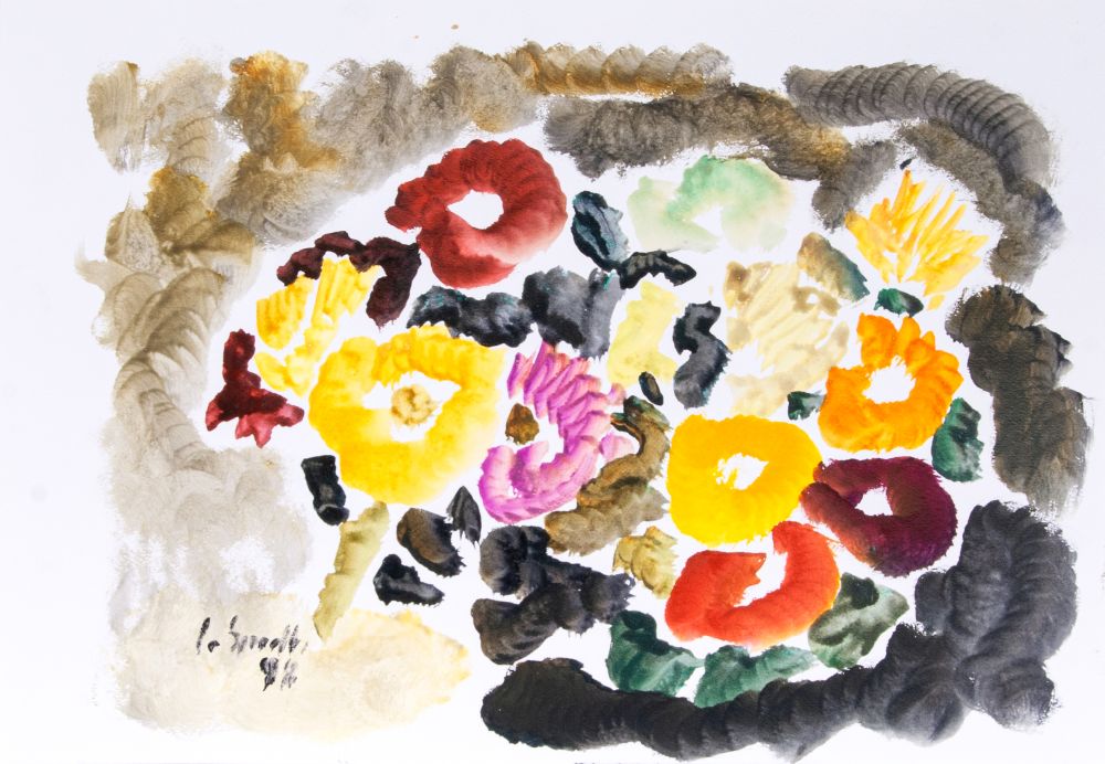 Siegward Sprotte - Basket of Flowers Basket of Flowers