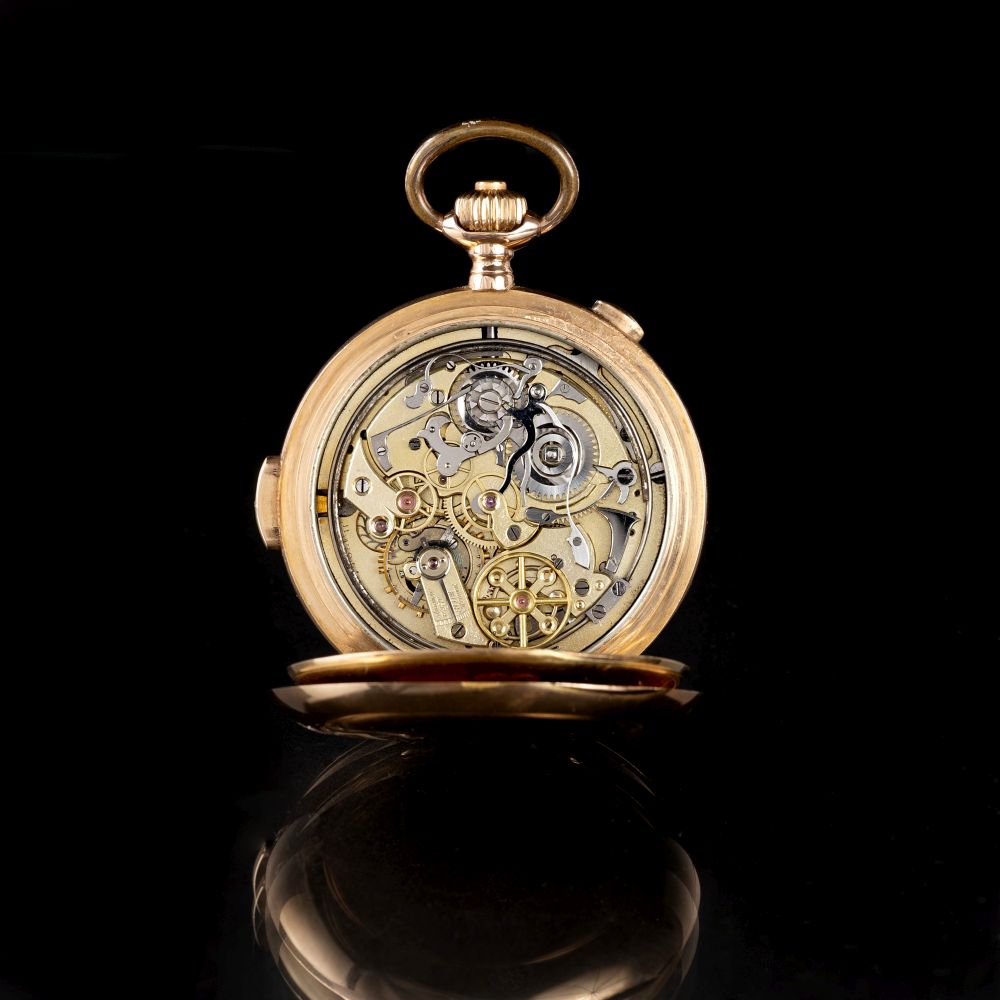 A large Pocket Watch Savonette with Repetition - image 3