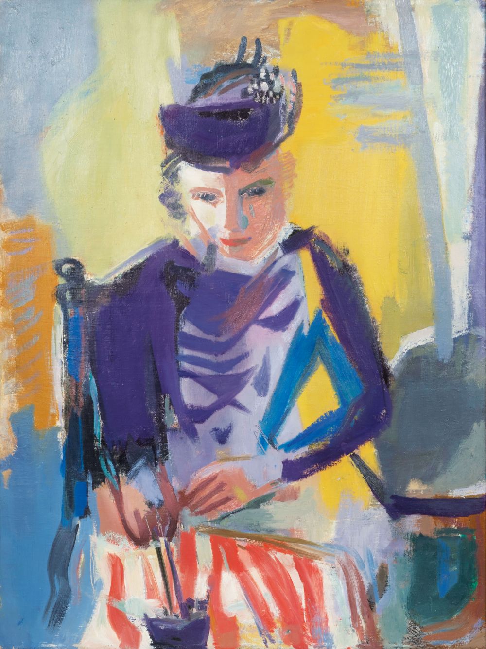 Woman with Hat