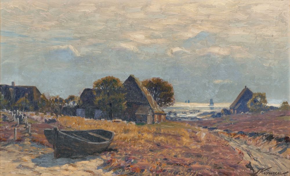 Franz Korwan - Abend an der Küste Abend an der Küste