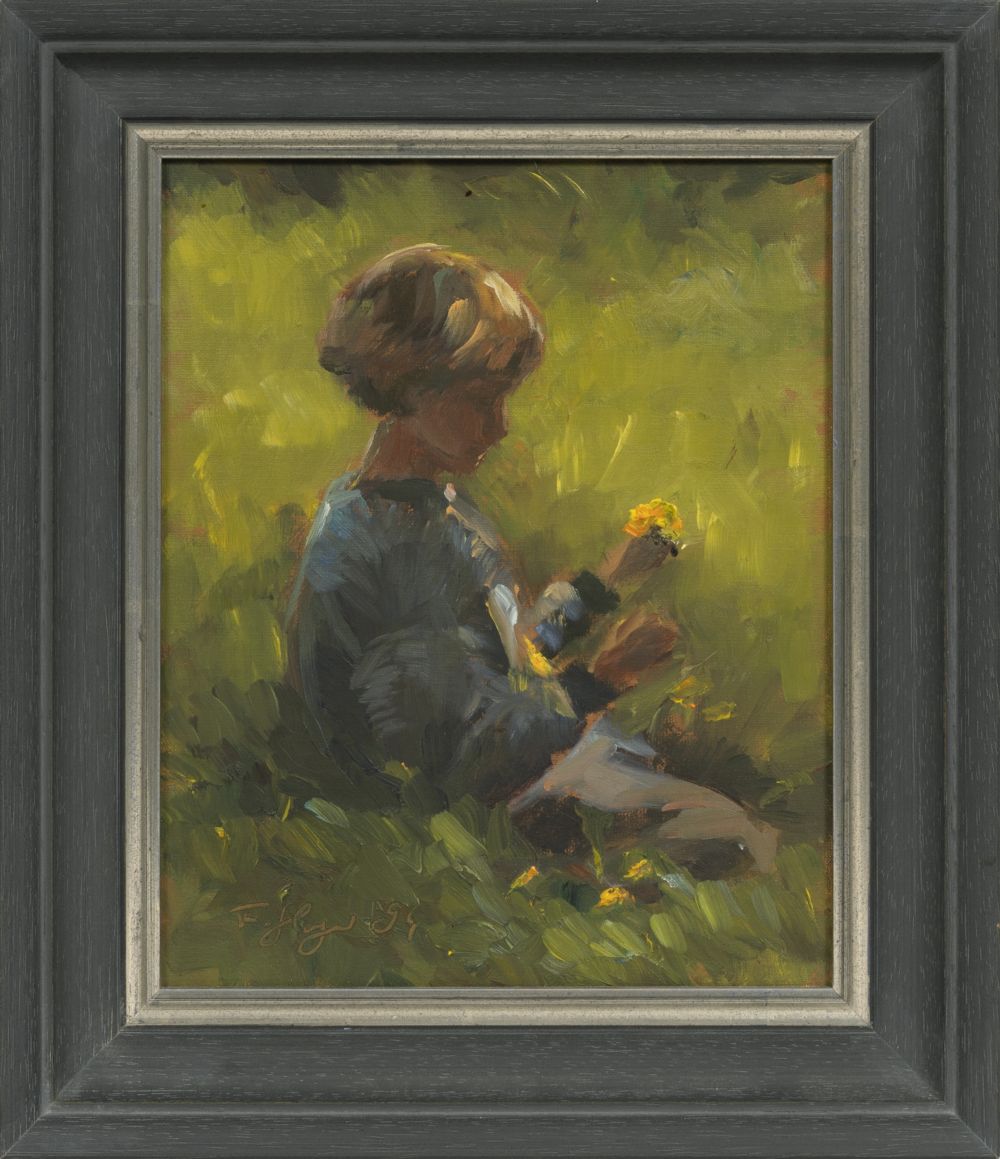 Harke picking Dandelions - image 2