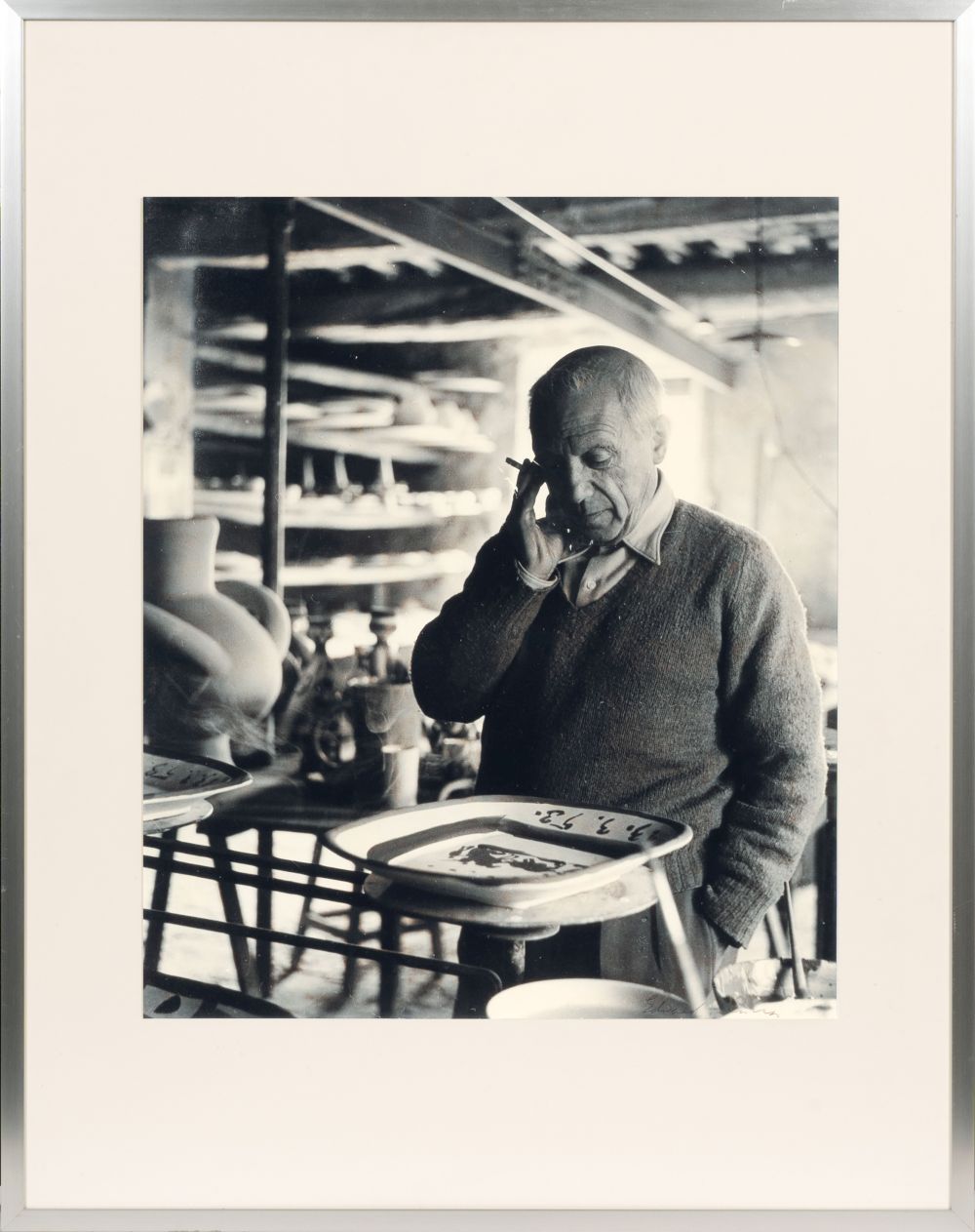 Picasso in der Töpferei Madoura, Vallauris - Bild 2