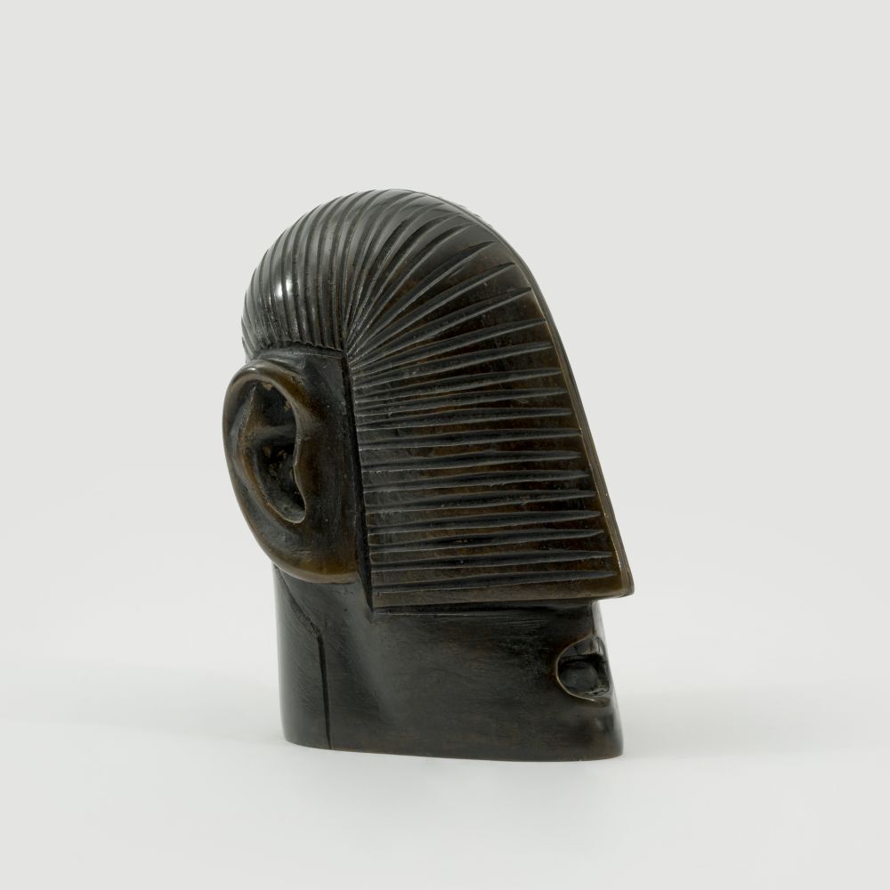 Rainer Kriester - A Small Tatooed Head I Essen Head A Small Tatooed Head I Essen Head