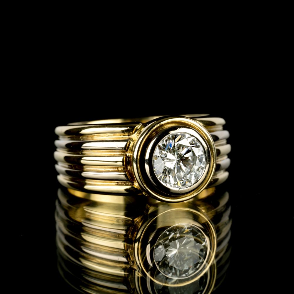 A Solitaire Diamond Ring - image 2