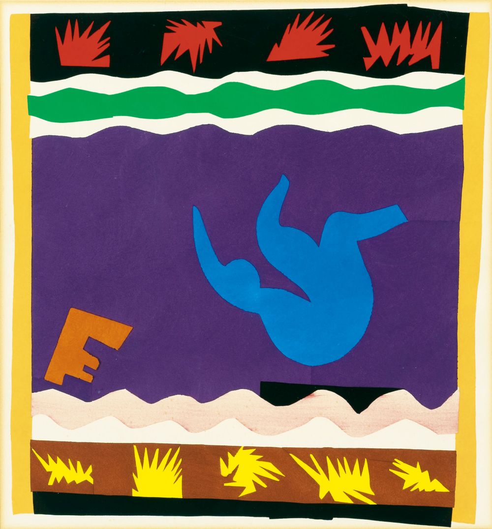 Henri Matisse - Le Toboggan - Aus der Serie 'Jazz' Le Toboggan - Aus der Serie 'Jazz'