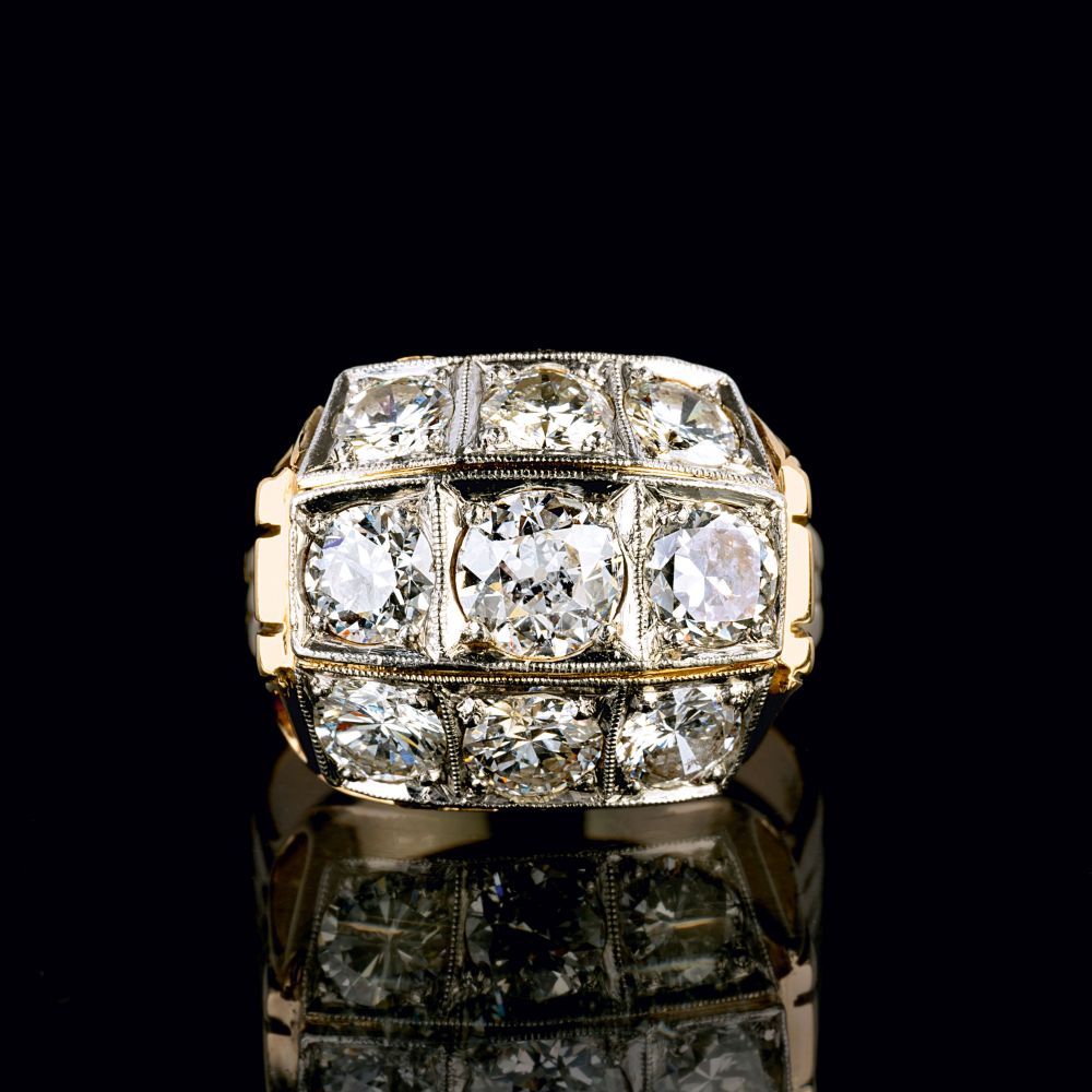 Vintage Diamant-Ring