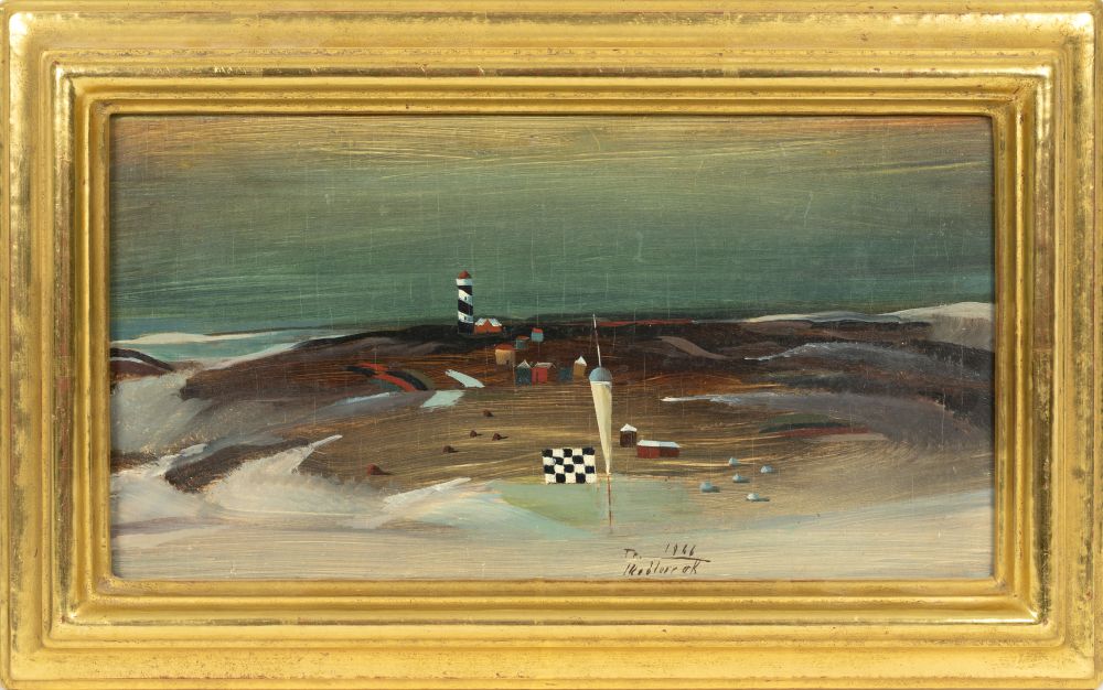 Lighthouse and Swimmers - image 2