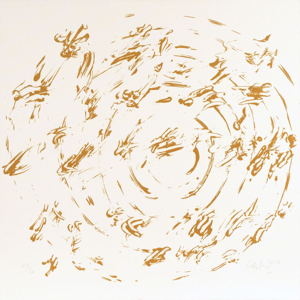 Günther Uecker - Ouroboros 2 Ouroboros 2