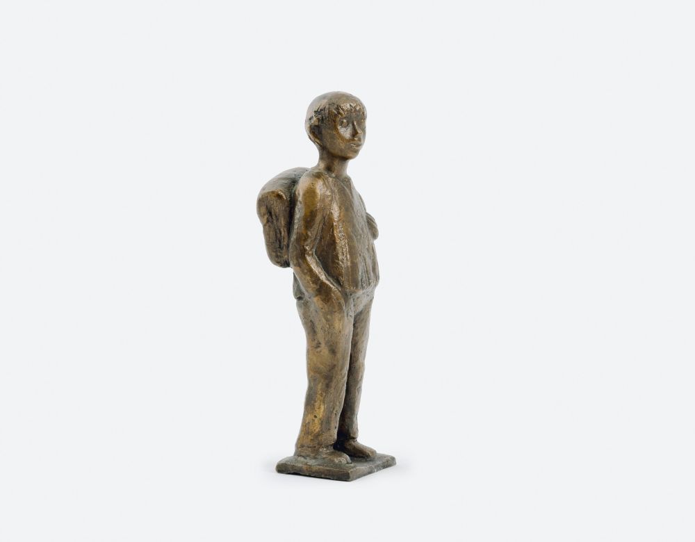 Maren Lipp - Junge mit Tornister Junge mit Tornister