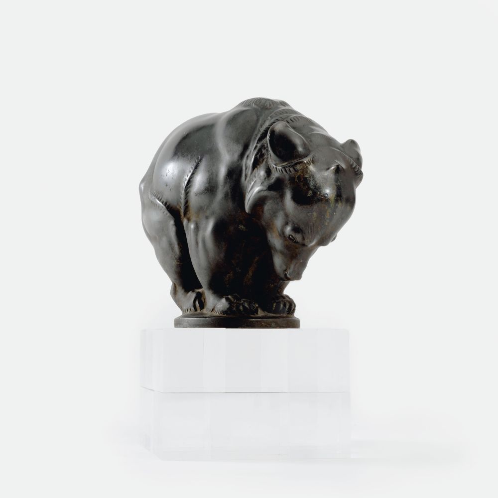 Otto Pilz - A Balancing Bear A Balancing Bear