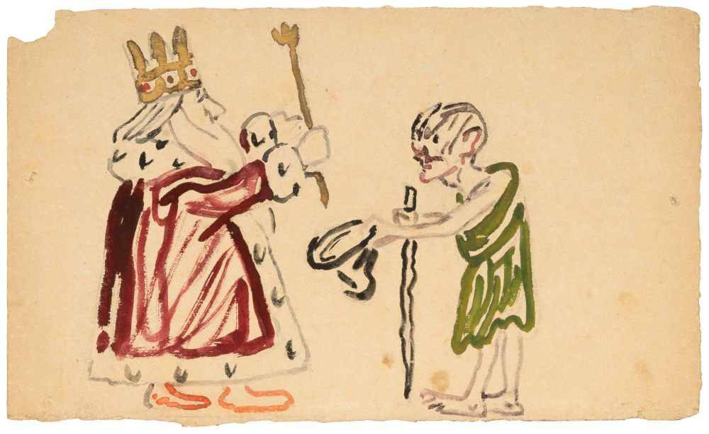 Christian Rohlfs - König und Bettler König und Bettler