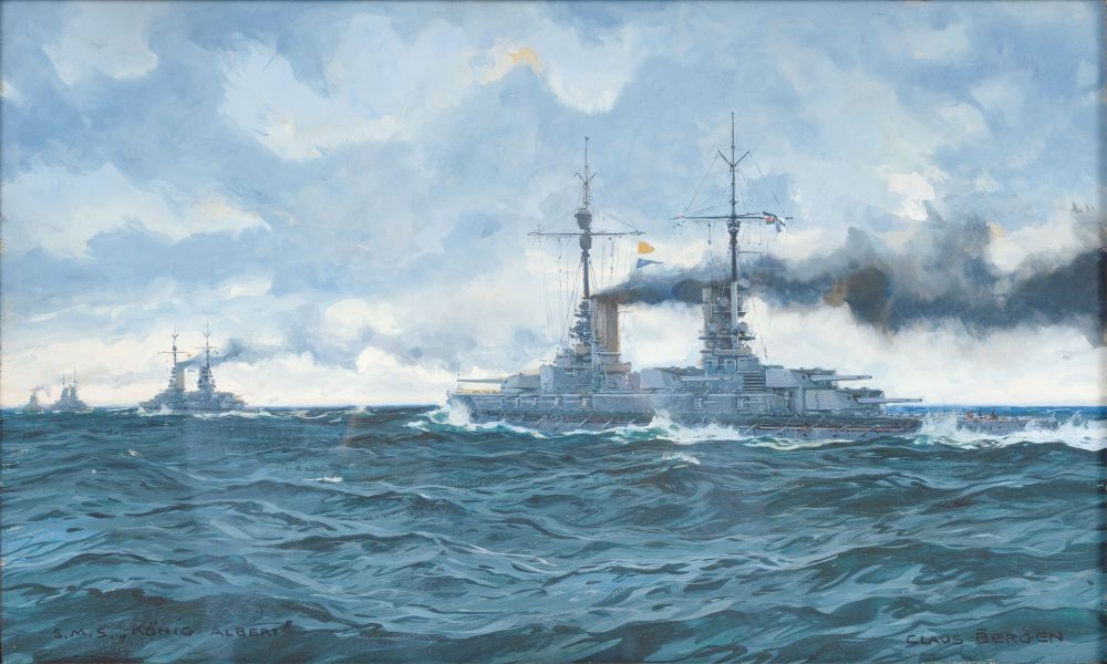 Claus Bergen - S.M.S König Albert S.M.S König Albert
