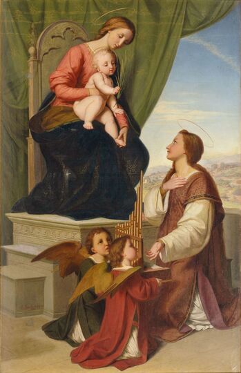 Mary with the Child and St. Cecilia