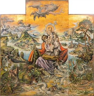 Triptychon: Der Heilige Christophorus