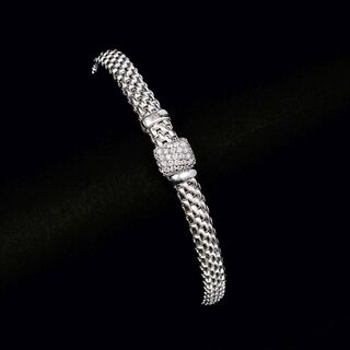 A Bracelet 'Flex'it' with Diamonds