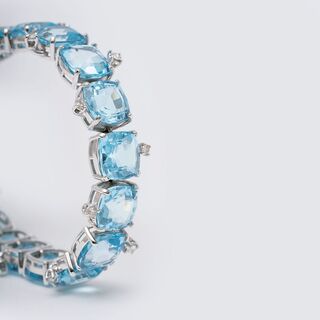 A highcarate Topaz Bracelet