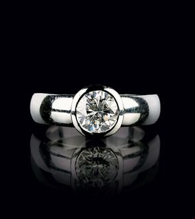 A Solitaire Diamond Ring