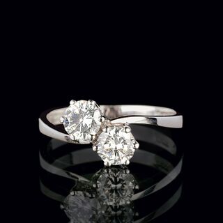 A Diamond Ring 'Toi-et-Moi'