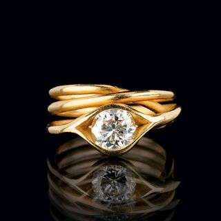 A Solitaire Diamond Ring