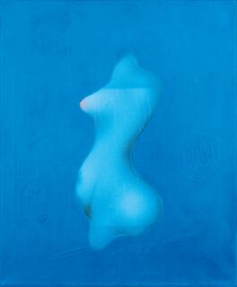 Blauer Akt