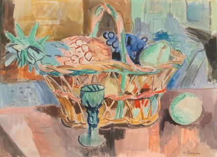 Still Life with Fruit Basket