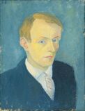 Portrait mit Blau - Bild 1