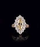 A Fancy Diamond Ring - image 1