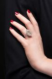 Fancy Diamant-Ring mit Brillanten - Bild 3