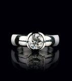 A Solitaire Diamond Ring - image 1