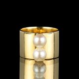 A modern Pearl Ring - image 1