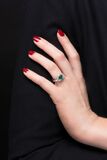 Emerald Diamond Ring - image 3