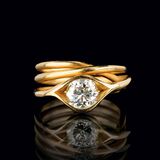 A Solitaire Diamond Ring - image 1