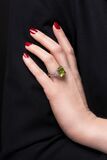 Peridot-Brillant-Ring - Bild 2