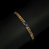 A Bracelet with Sapphires