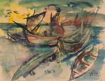 Boote am Ufer - Bild 1