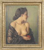 Half Nude with Apple - image 2