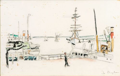 Ships by the Quay