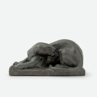 Liegender Panther