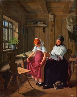 Vor dem Kirchgang