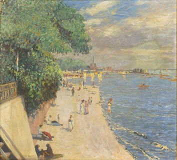 Beach of the Elbe