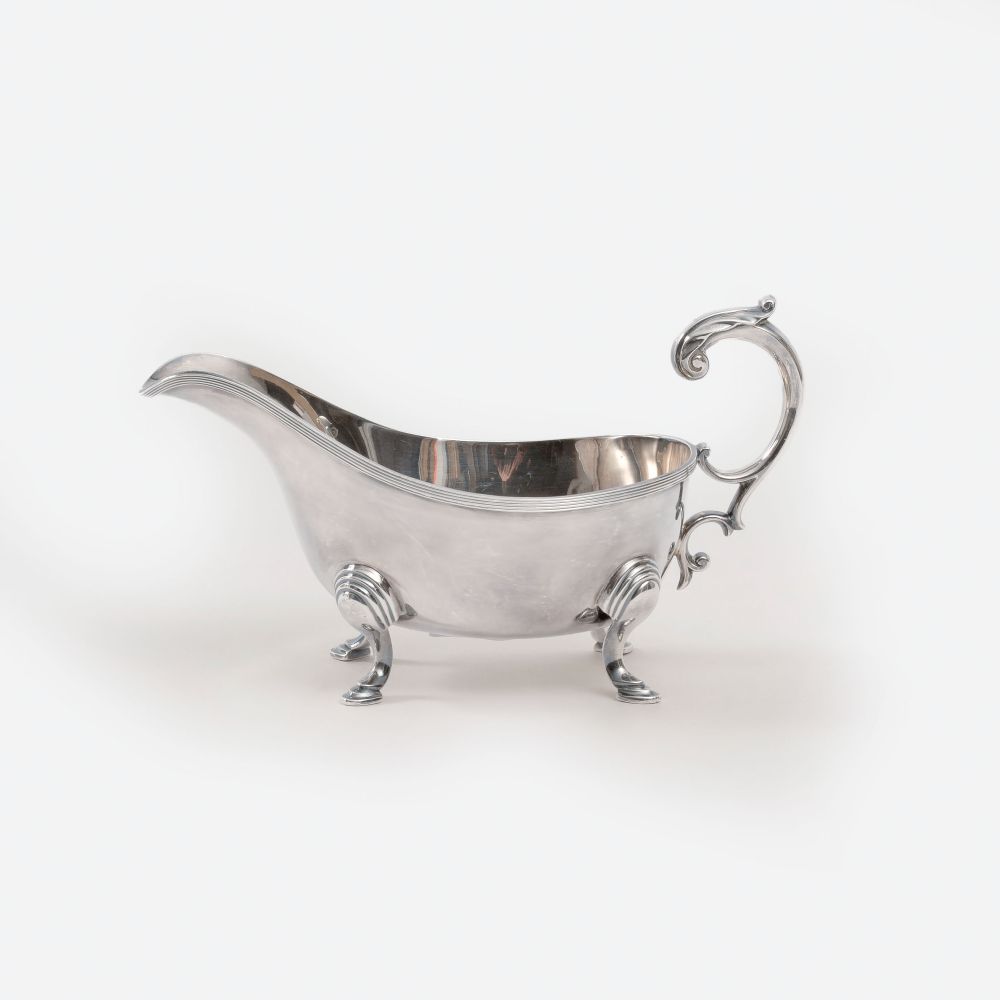 Elkington & Co., gegr. um 1850, London - A Georg V Sauce Boat A Georg V Sauce Boat