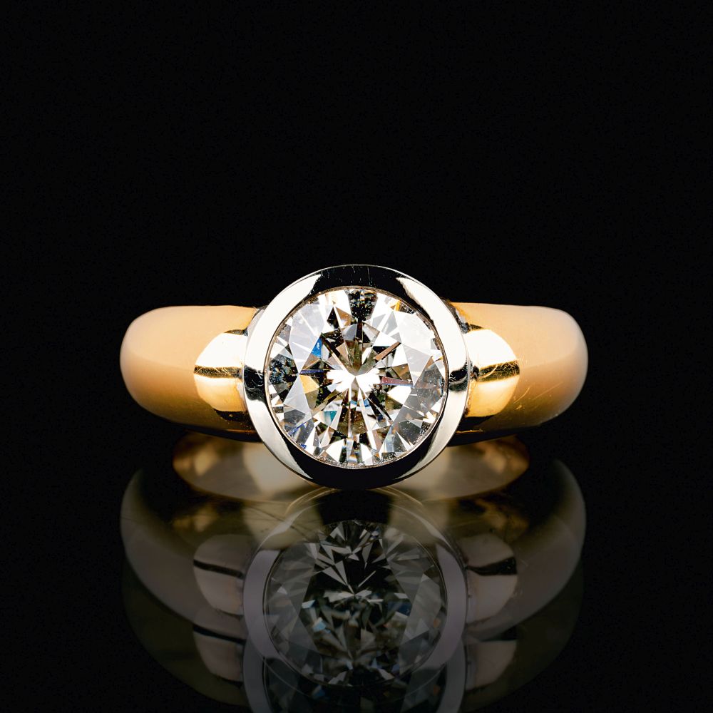 A Solitaire Diamond Ring A Solitaire Diamond Ring