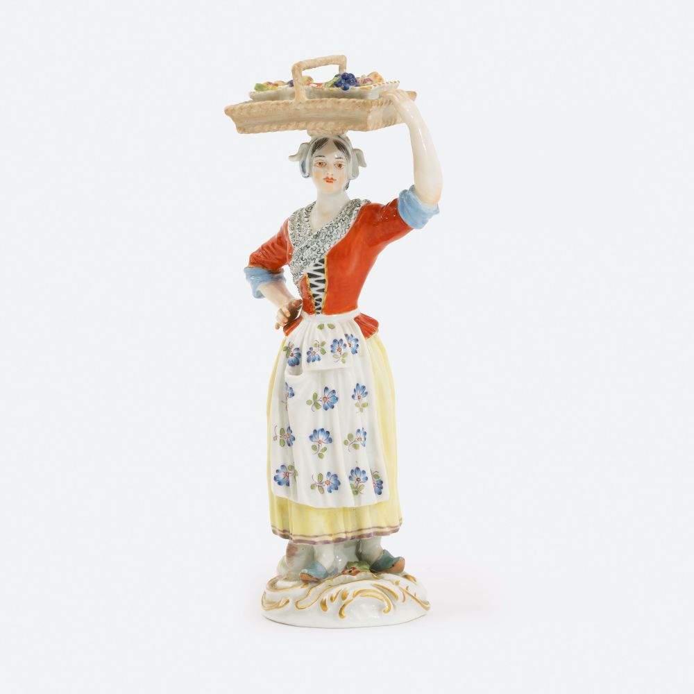 Peter Reinicke - Fruit Seller from the 'Paris Crier' Series Fruit Seller from the 'Paris Crier' Series